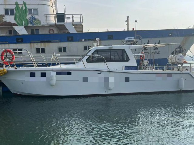 威海海葬双船套餐船只实拍